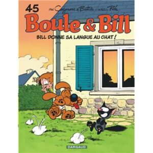Boule et Bill donne sa langue au chat !