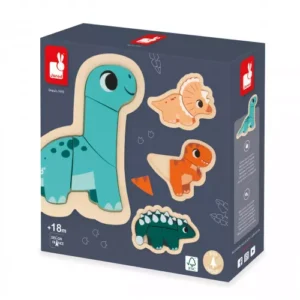 Puzzle les dinosaures+18 mois