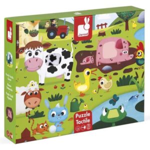 Puzzle tactile la ferme